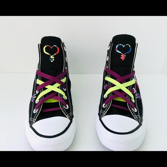 Autism Hi Top Converse Shoe - Picture 6 of 8
